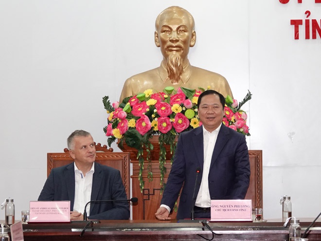 Nhà đầu tư Đức đầu tư nhà máy công nghệ cao 100 triệu USD tại Bình Định - ảnh 1