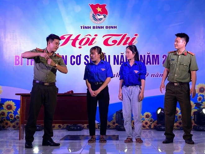 Chung kết Hội thi Bí thư Đoàn cơ sở tài năng tỉnh Bình Định  - ảnh 1
