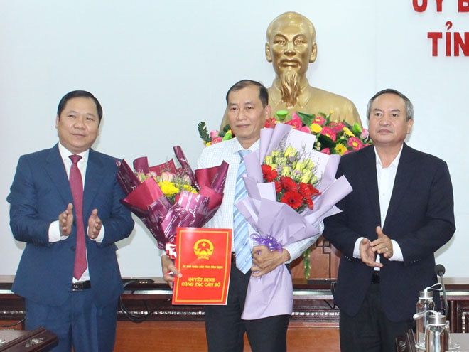 Nhân sự tỉnh Bình Định: Bổ nhiệm, phân công công tác 7 cán bộ lãnh đạo - ảnh 2