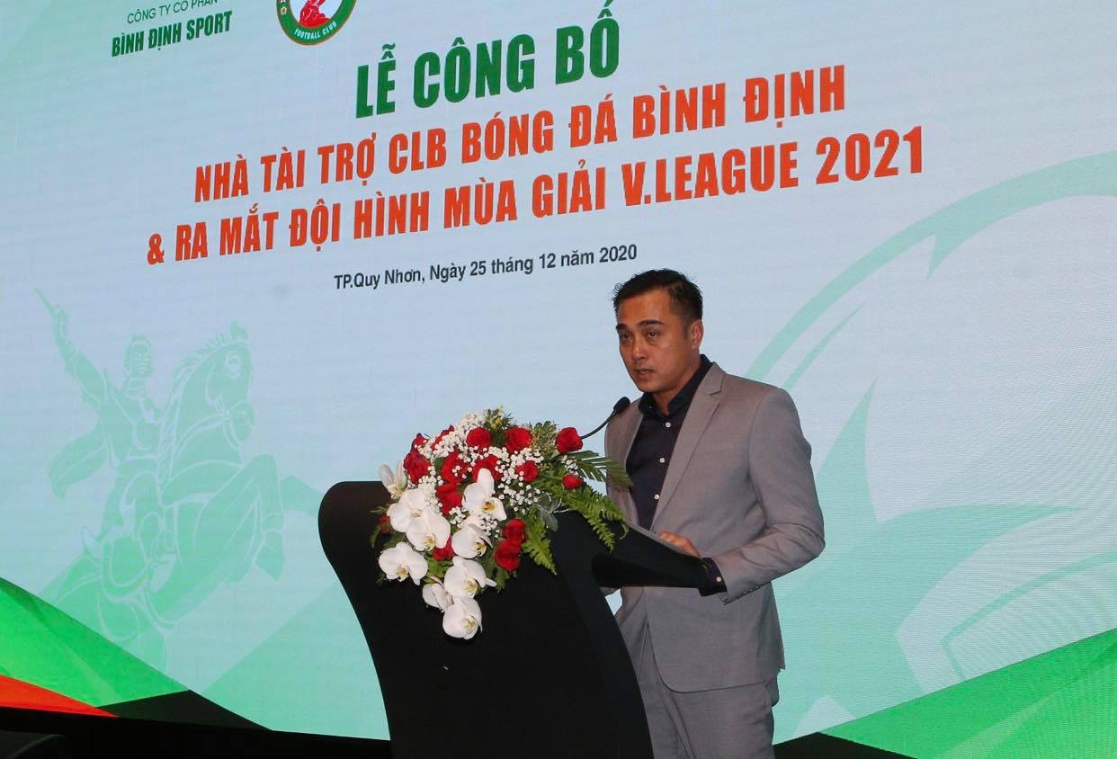 Nhận tài trợ khủng, tân binh V-League Bình Định không còn sợ bị “bắt nạt” - ảnh 1