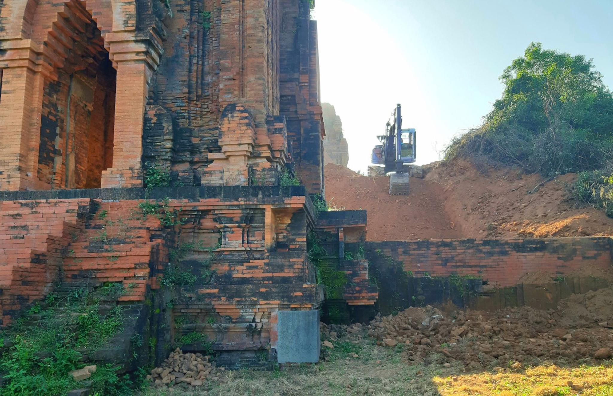 Thi công tu bổ tháp Bánh Ít ở Bình Định làm ảnh hưởng đến di tích? - ảnh 5