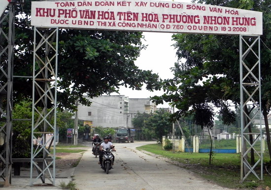 80% trở lên khu phố (hoặc tương đương) được công nhận đạt danh hiệu “Khu phố văn hóa 6 năm liên tục trở lên” là 1 trong 4 tiêu chí rất khó đạt trong xây dựng “Phường đạt chuẩn văn minh đô thị”.