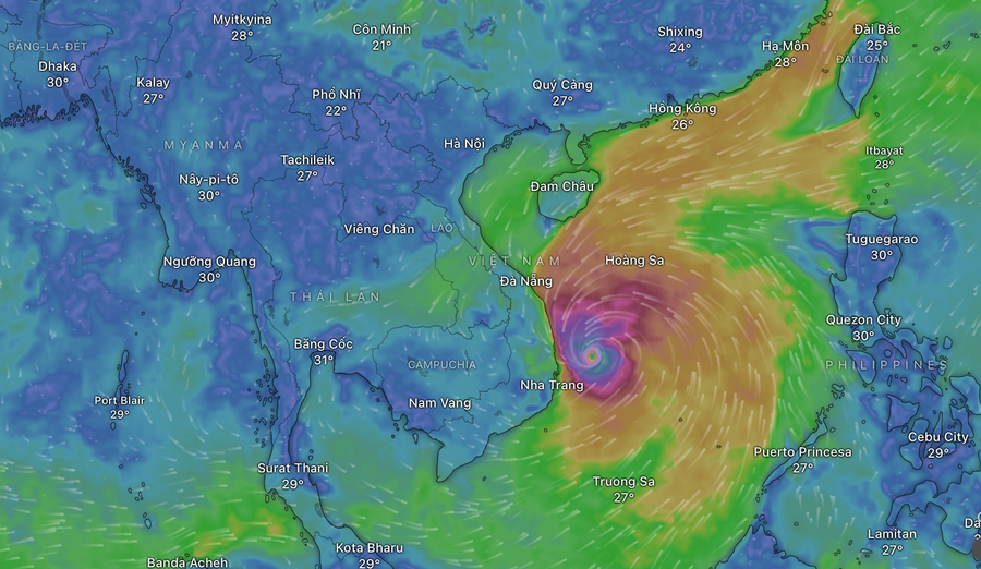 Bão đang tiến sát về đất liền. anh-man-hinh-2025-11-06-luc-141239.png