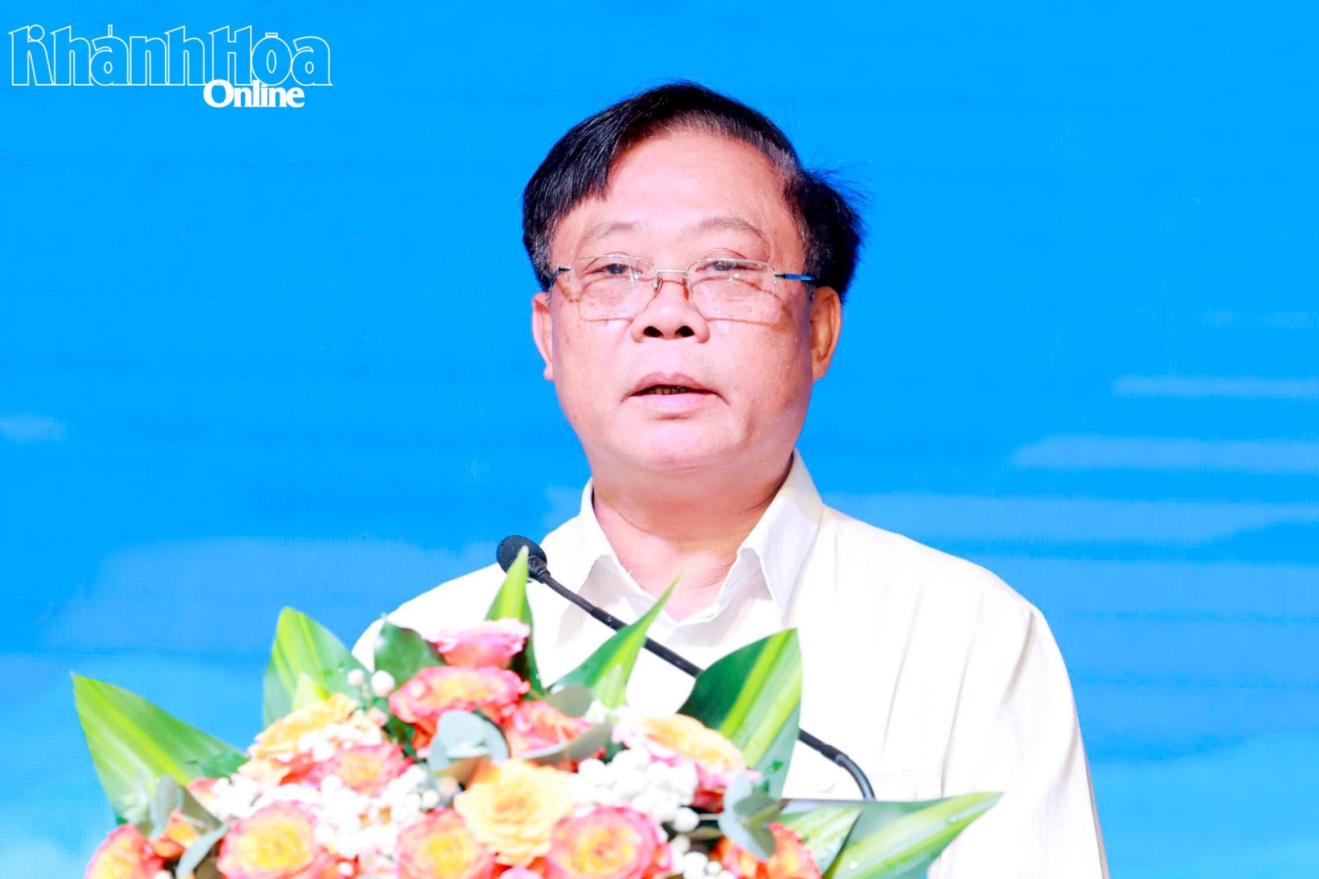 Ông Phạm Văn Thủy - Phó Cục trưởng Cục Du lịch quốc gia Việt Nam phát biểu tại hội nghị tập huấn.