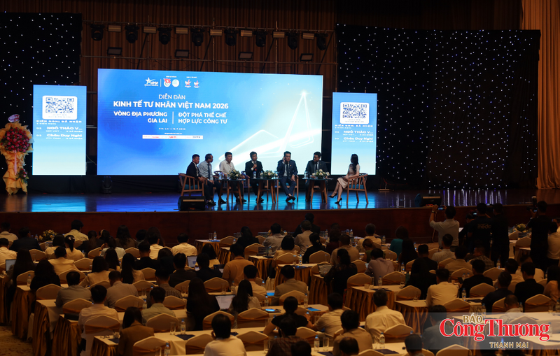 Diễn đàn Kinh tế tư nhân Việt Nam 2026 (VPSF 2026) - Vòng đối thoại địa phương Gia Lai.