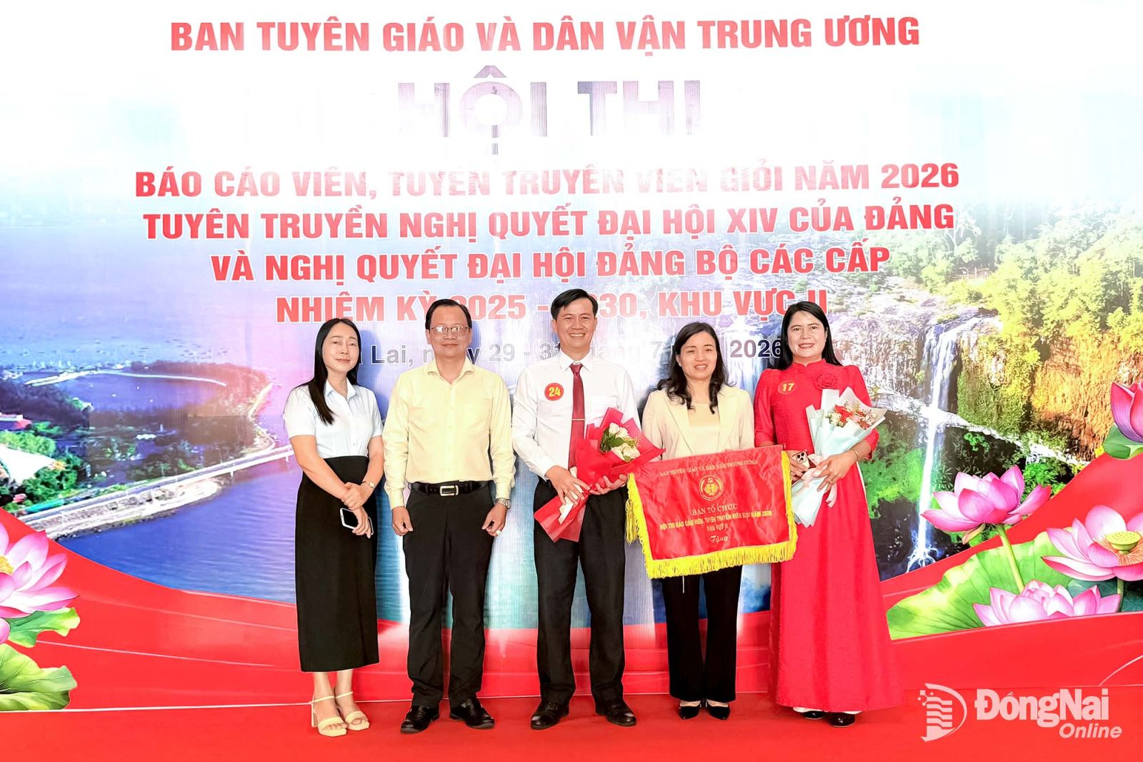Khai mạc Hội thi báo cáo viên, tuyên truyền viên giỏi khu vực II