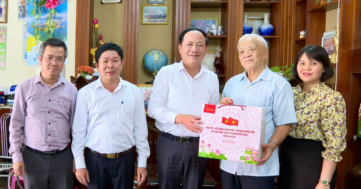Chủ tịch UBND tỉnh Phạm Anh Tuấn thăm, tặng quà người có công tiêu biểu