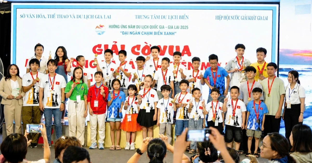 Đoàn VĐV Gia Lai giành 58 huy chương tại Giải cờ vua miền Trung và Tây Nguyên mở rộng năm 2026