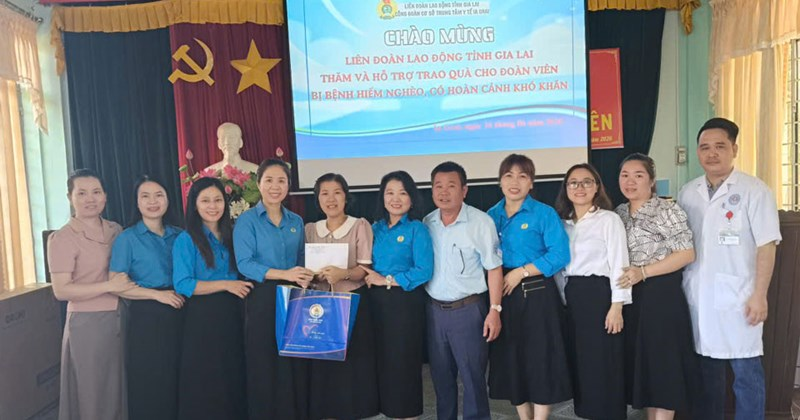 Thắp ngọn lửa hy vọng cho người lao động khó khăn ở Gia Lai