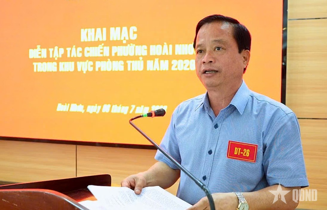 Gia Lai: Khai mạc diễn tập tác chiến phường Hoài Nhơn