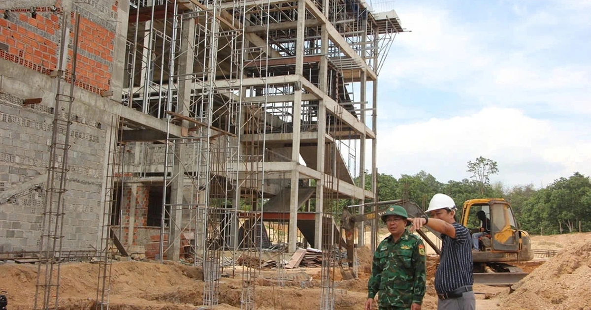 Chạy đua tiến độ hoàn thành trường liên cấp biên giới